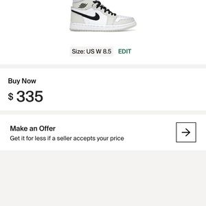 Jordan 1 High Zoom air CMFT (women’s 8.5, Men’s 6.5)